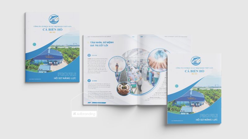 Thiết Kế Hồ Sơ Năng Lực Công Ty Xuất Nhập Khẩu