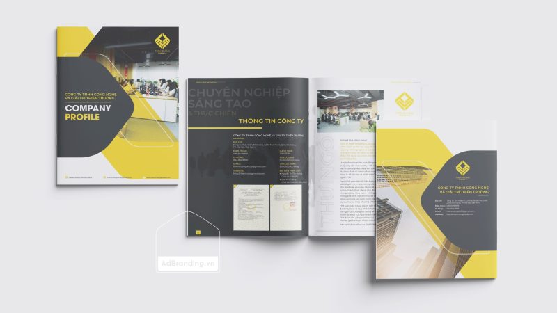Thiết Kế Hồ Sơ Năng Lực Công Ty Chuyên Nghiệp - Dịch Vụ Tốt Nhất Tại AdBranding